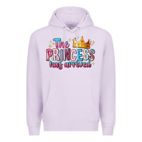 Lilac The Princess Has Arrived Premium Hoodie - MaliasSmallBusiness