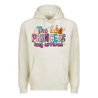 Oatmeal Heather The Princess Has Arrived Premium Hoodie - MaliasSmallBusiness
