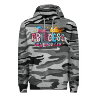 Slate Camo The Princess Has Arrived Premium Hoodie - MaliasSmallBusiness