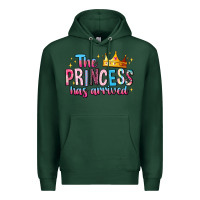 Sports Green The Princess Has Arrived Premium Hoodie - MaliasSmallBusiness