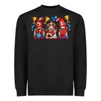 Black football gnome with element Heavyweight Sweatshirt - texasbilliewilder