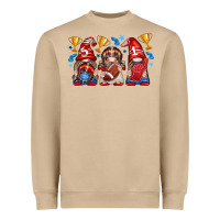 Mushroom football gnome with element Heavyweight Sweatshirt - texasbilliewilder