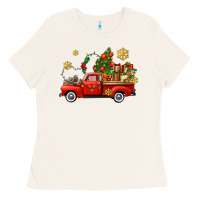 Bone Christmas truck Ladies Tee - AdoDesignShop