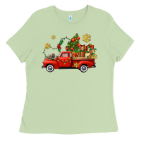 Matcha Christmas truck Ladies Tee - AdoDesignShop