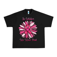 Black in october we wear pink sunflower Urban Heavy Tee - RanaPortraitStore