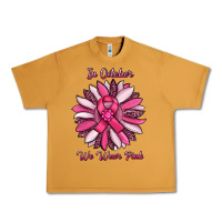 Peanut Butter in october we wear pink sunflower Urban Heavy Tee - RanaPortraitStore