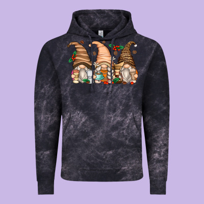Vintage Hoodie coffee gnomes