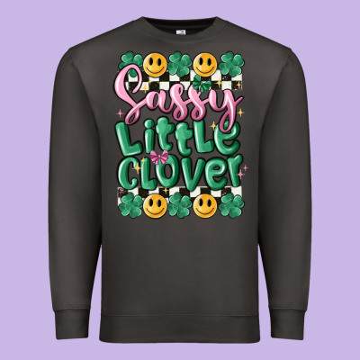 Sassy Little Glover Premium Sweatshirt Designed By Maliassmallbusiness