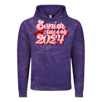 Cloud Purple senior class of 2024 Vintage Hoodie - JahusDesignShop