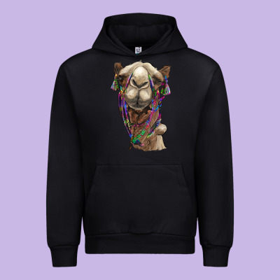Tie Dye Camel Urban Hoodie Designed By Barkaloodesign