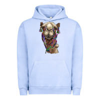 Pigment Grape Ice tie dye camel Urban Hoodie - BarkalooDesign