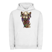 Pigment Lunar Rock tie dye camel Urban Hoodie - BarkalooDesign