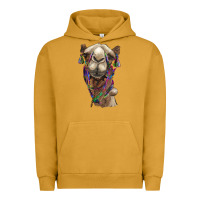 Pigment Peanut Butter tie dye camel Urban Hoodie - BarkalooDesign