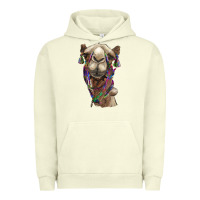 Pigment Pistachio tie dye camel Urban Hoodie - BarkalooDesign