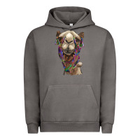 Pigment Tornado tie dye camel Urban Hoodie - BarkalooDesign