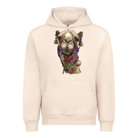 Sandshell tie dye camel Urban Hoodie - BarkalooDesign