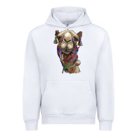 White tie dye camel Urban Hoodie - BarkalooDesign