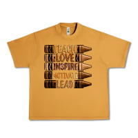 Peanut Butter teach love inspire motivate lead Urban Heavy Tee - Zillion Design Studio