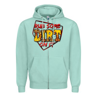 Seafoam rub some dirt on it softball Zipper Hoodie - Jasminsmagicworld