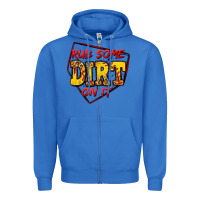 True Royal rub some dirt on it softball Zipper Hoodie - Jasminsmagicworld