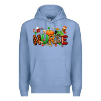 Colony Blue fall nurse Premium Hoodie - MaliasSmallBusiness