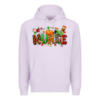 Lilac fall nurse Premium Hoodie - MaliasSmallBusiness