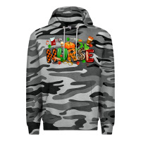 Slate Camo fall nurse Premium Hoodie - MaliasSmallBusiness