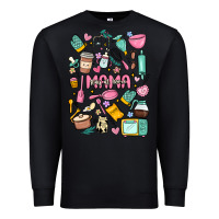 Black can't talk right now doing mama stay at home stuff Premium Sweatshirt - MaliasSmallBusiness
