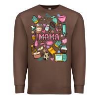 Chestnut can't talk right now doing mama stay at home stuff Premium Sweatshirt - MaliasSmallBusiness