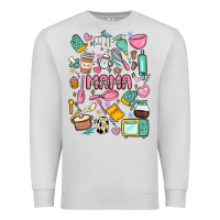 Dove Grey can't talk right now doing mama stay at home stuff Premium Sweatshirt - MaliasSmallBusiness