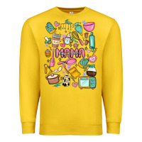 Lemon can't talk right now doing mama stay at home stuff Premium Sweatshirt - MaliasSmallBusiness