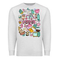 Oatmeal Heather can't talk right now doing mama stay at home stuff Premium Sweatshirt - MaliasSmallBusiness