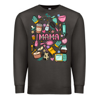 Smoke can't talk right now doing mama stay at home stuff Premium Sweatshirt - MaliasSmallBusiness