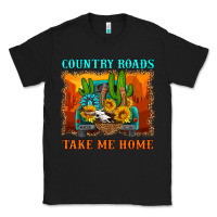 Black country roads take me home Classic Tee - HRA Design Shop