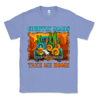 Colony Blue country roads take me home Classic Tee - HRA Design Shop