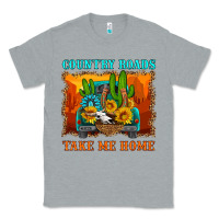 Heather Grey country roads take me home Classic Tee - HRA Design Shop