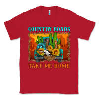 Red country roads take me home Classic Tee - HRA Design Shop