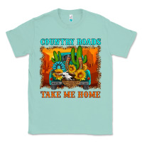 Seafoam country roads take me home Classic Tee - HRA Design Shop