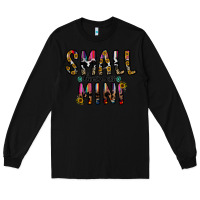 Black small business mini Long Sleeve Tee - CowhideDigitalArt