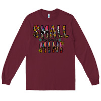 Burgundy small business mini Long Sleeve Tee - CowhideDigitalArt