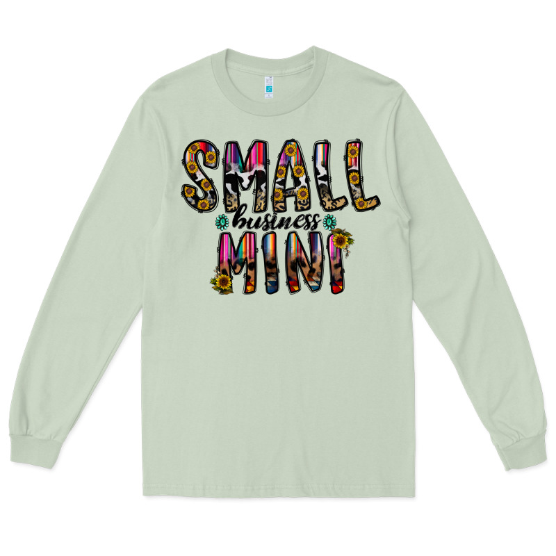 Small Business Mini Long Sleeve Tee by CowhideDigitalArt | Teevron