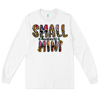White small business mini Long Sleeve Tee - CowhideDigitalArt