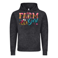 Vintage Black farm girl Vintage Hoodie - texasbilliewilder
