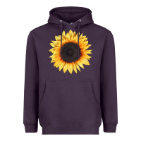 Plum treetops sunflower Heavyweight Hoodie - LillyAllenDesigns