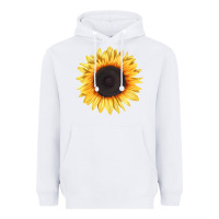 White treetops sunflower Heavyweight Hoodie - LillyAllenDesigns