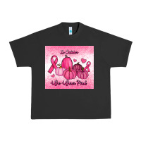 In October We Wear Pink Pumpkin Urban Heavy Tee | Teevron