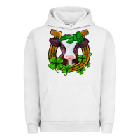Pigment Lunar Rock lucky horseshoe 4 leaf clover baby calf Urban Hoodie - Jasminsmagicworld