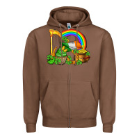 Chestnut st patricks day  rainbow shamrocks Zipper Hoodie - AdoDesignShop
