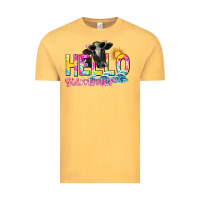 Vintage Mustard hello summer Vintage Tee - texasbilliewilder