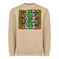 Mushroom football brush strokes Heavyweight Sweatshirt - texasbilliewilder